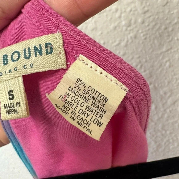 Earthbound Trading Co. Tie Dye Mushroom Tank - Picture 5 of 7